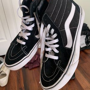 Black Vans High Tops